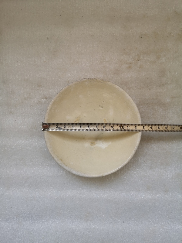 古玩陶瓷磁州窯白釉盞拍賣,當前價格580元