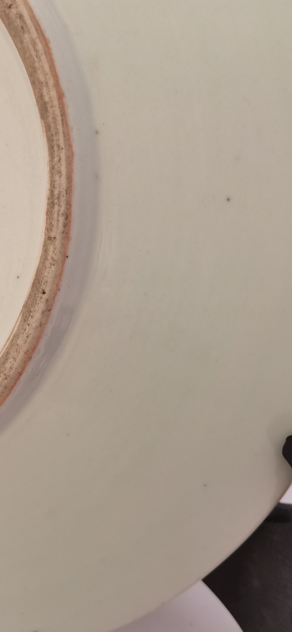 古玩陶瓷花卉紋粉彩盤拍賣,當前價格2000元