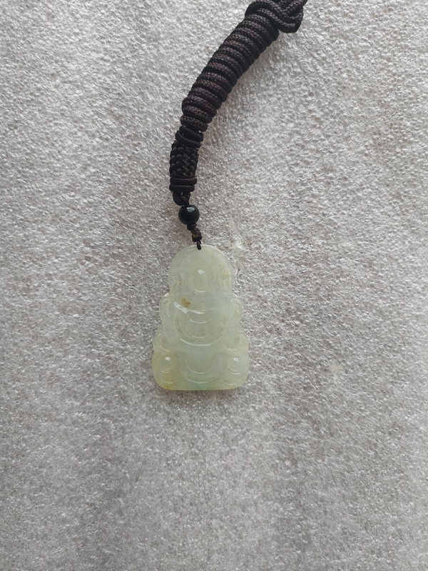 古玩玉器翡翠觀音拍賣,當前價格850元