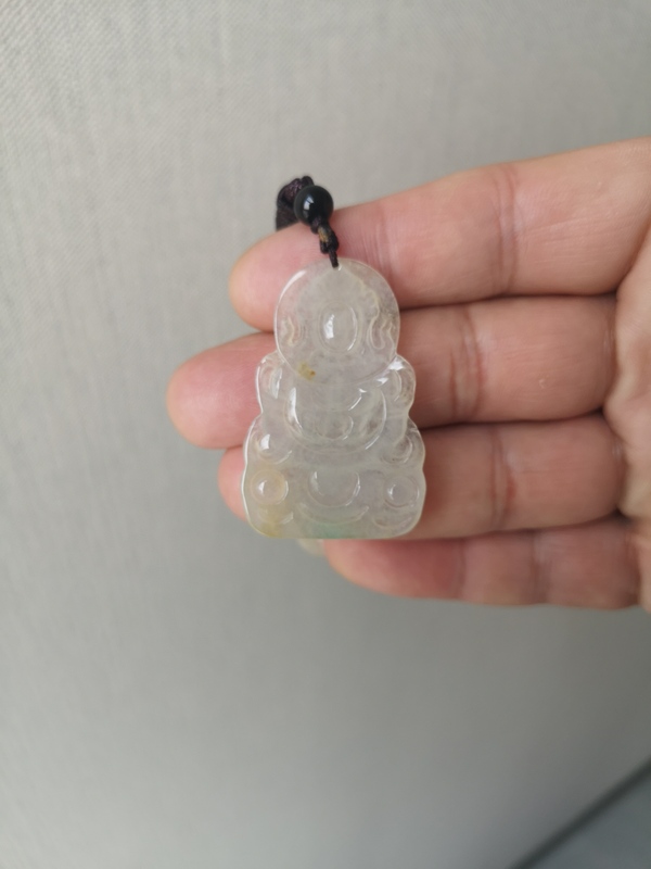 古玩玉器翡翠觀音拍賣,當前價格850元
