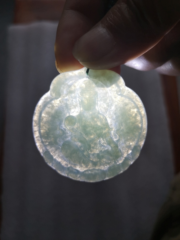 古玩玉器觀音牌子拍賣,當(dāng)前價格456元