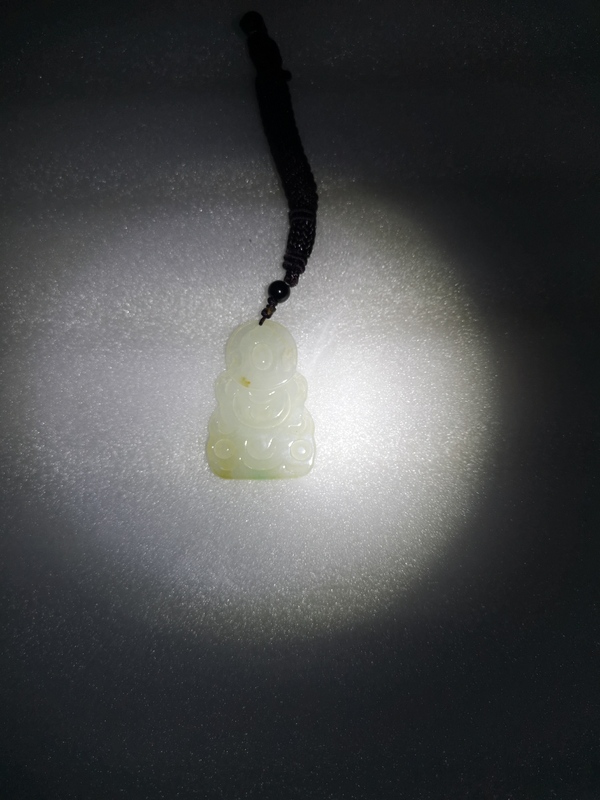 古玩玉器翡翠觀音拍賣,當前價格850元