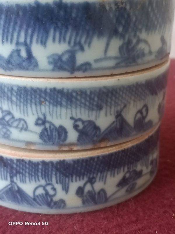 古玩陶瓷青花百子疊盒拍賣,當(dāng)前價(jià)格4800元