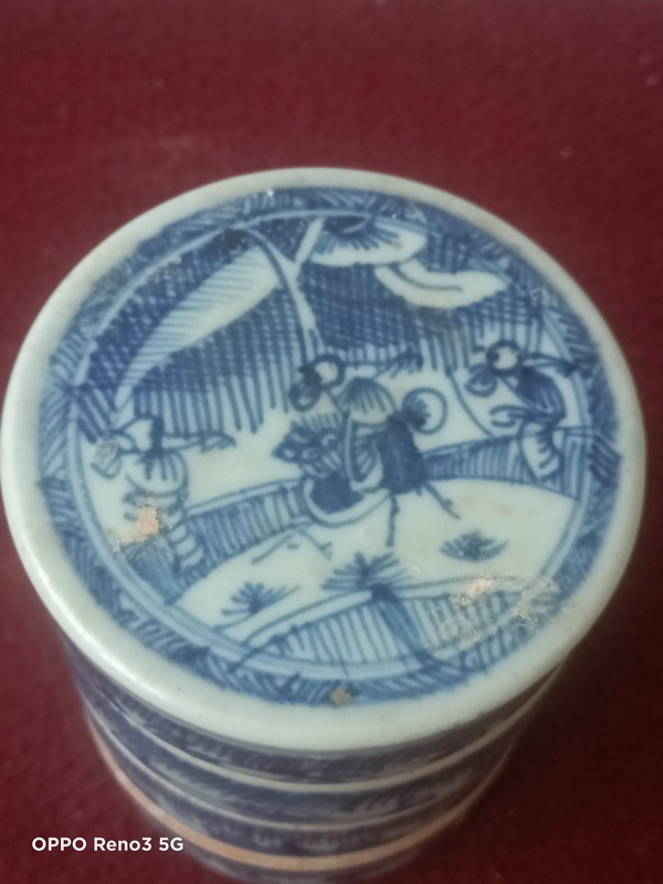 古玩陶瓷青花百子疊盒拍賣,當(dāng)前價(jià)格4800元
