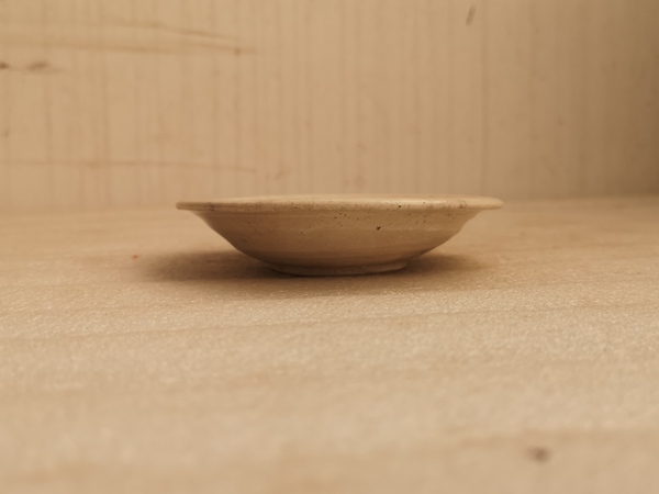 古玩陶瓷磁州窯白釉盤拍賣,當前價格550元