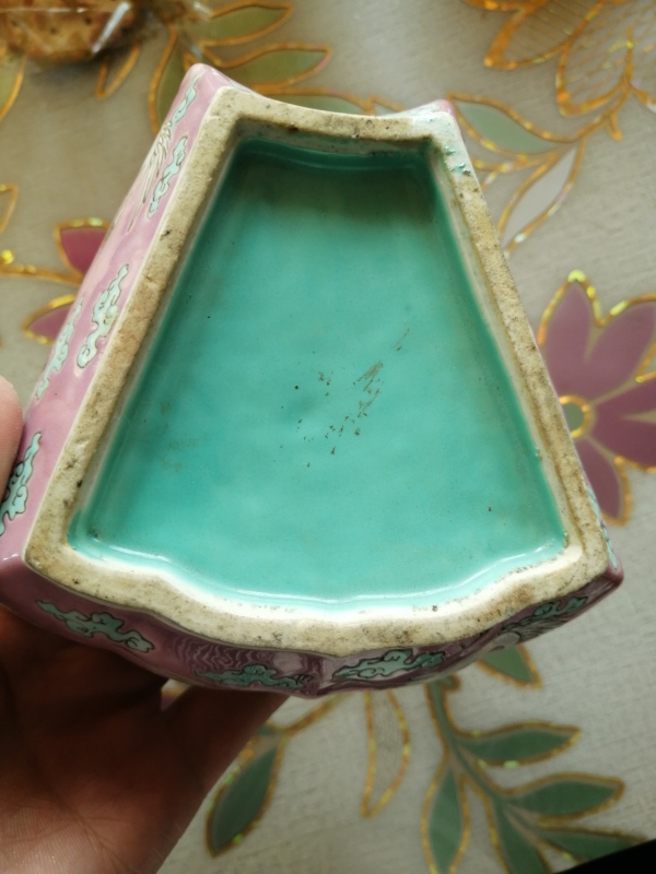 古玩陶瓷鹤纹粉彩攒盘拍卖，当前价格0元