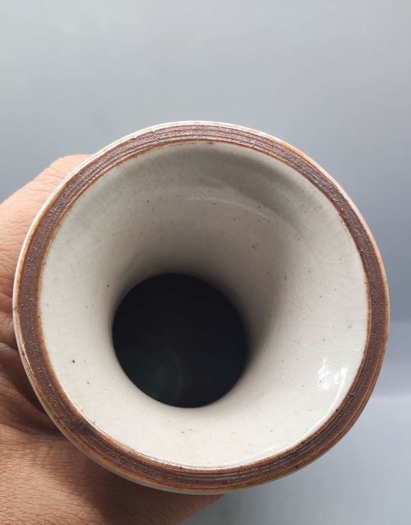 古玩陶瓷哥釉***雙耳瓶拍賣,當前價格399元
