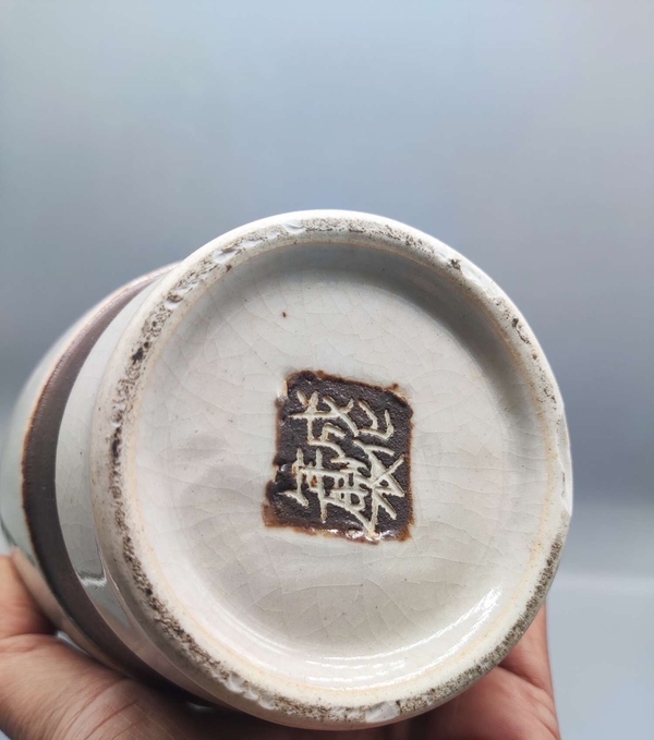 古玩陶瓷哥釉***雙耳瓶拍賣,當前價格399元