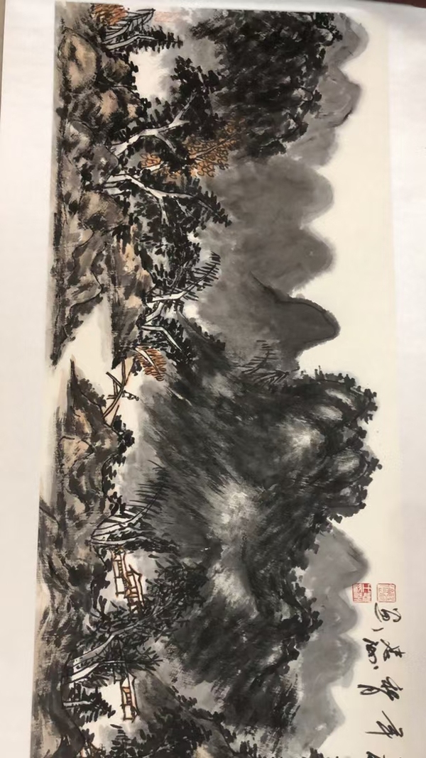 古玩字畫國(guó)畫研究院院長(zhǎng)陳忠洲作品拍賣，當(dāng)前價(jià)格4600000元