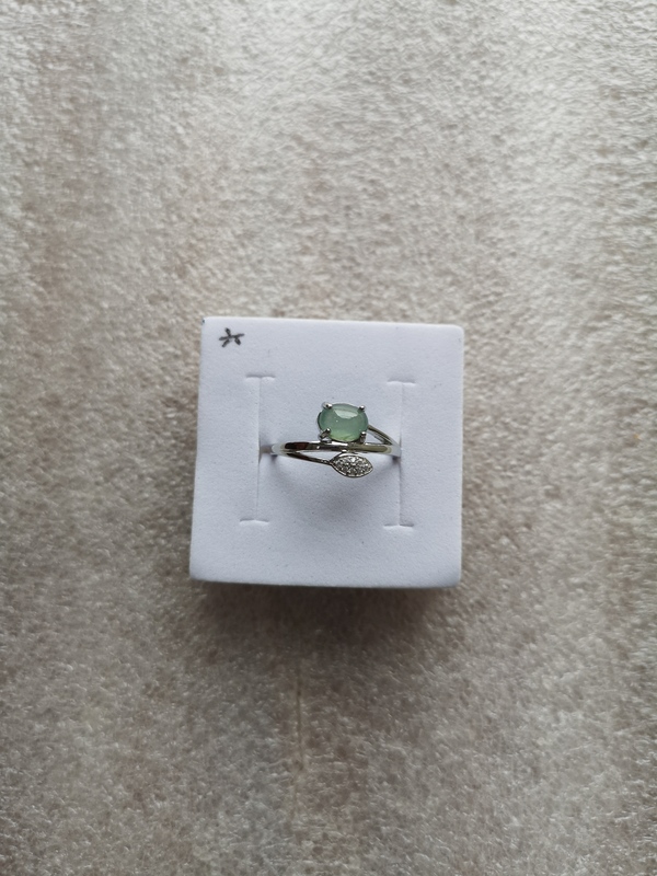 古玩玉器翡翠戒指拍賣,當前價格150元