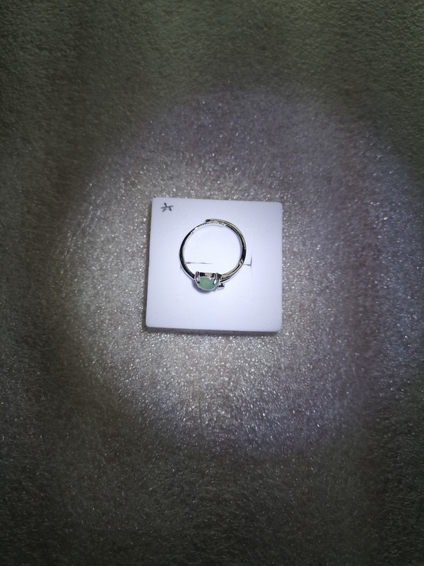 古玩玉器翡翠戒指拍賣,當前價格150元