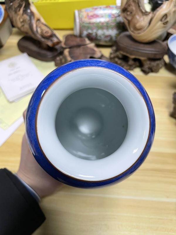 古玩陶瓷富貴 蘭花 花卉紋瓶拍賣,當前價格360元