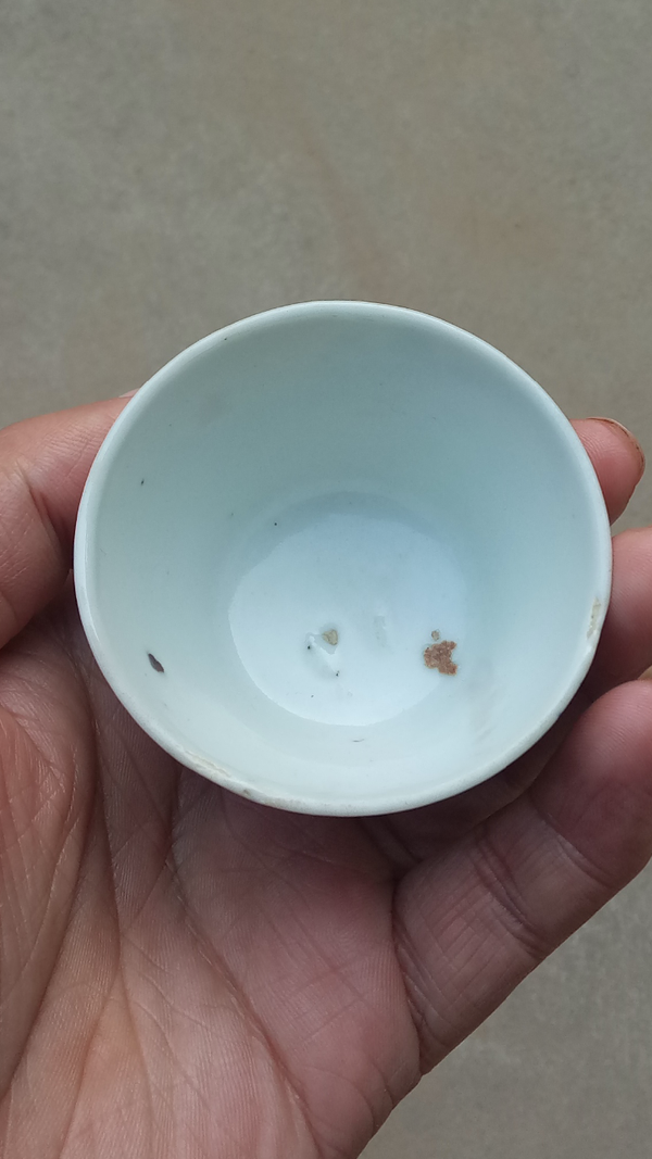 古玩陶瓷【清晚期】青花杯拍賣(mài),當(dāng)前價(jià)格3500元