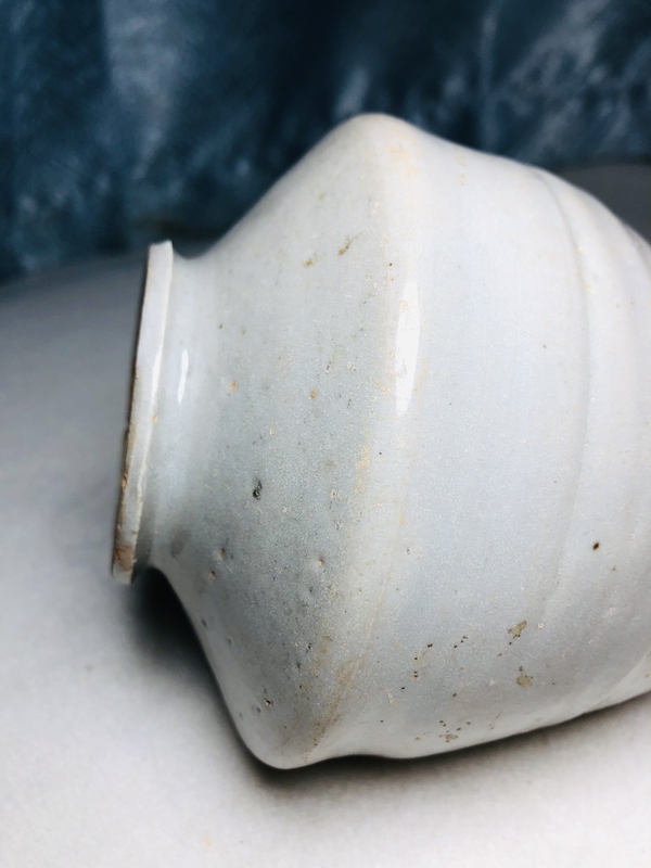 古玩陶瓷明代(己保真)影青罐拍賣,當前價格1000元