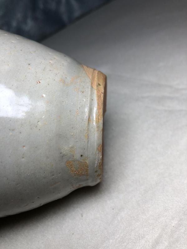 古玩陶瓷明代(己保真)影青罐拍賣,當前價格1000元