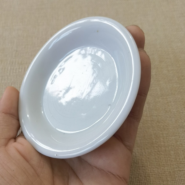 古玩陶瓷清:德化窯壽紋盤拍賣,當前價格480元