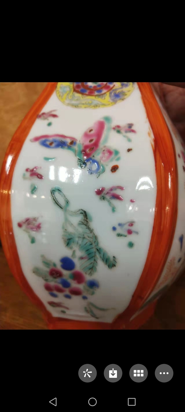 古玩陶瓷粉彩博古圖六方瓶拍賣,當(dāng)前價格4699元