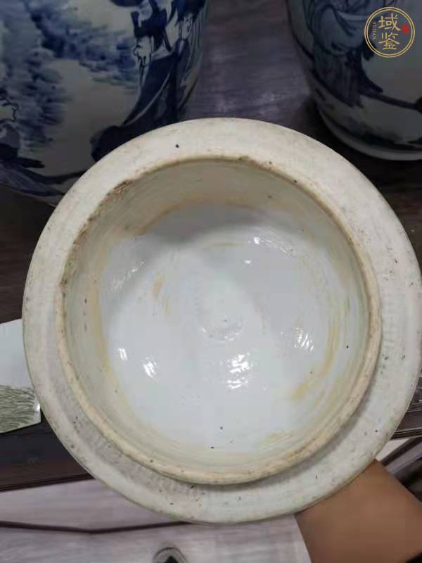 古玩陶瓷青花蓋罐真品鑒賞圖