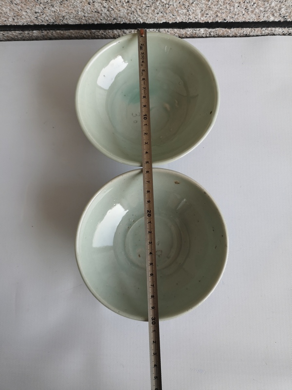 古玩陶瓷清中期福建青花淡描花卉紋碗拍賣,當(dāng)前價(jià)格350元