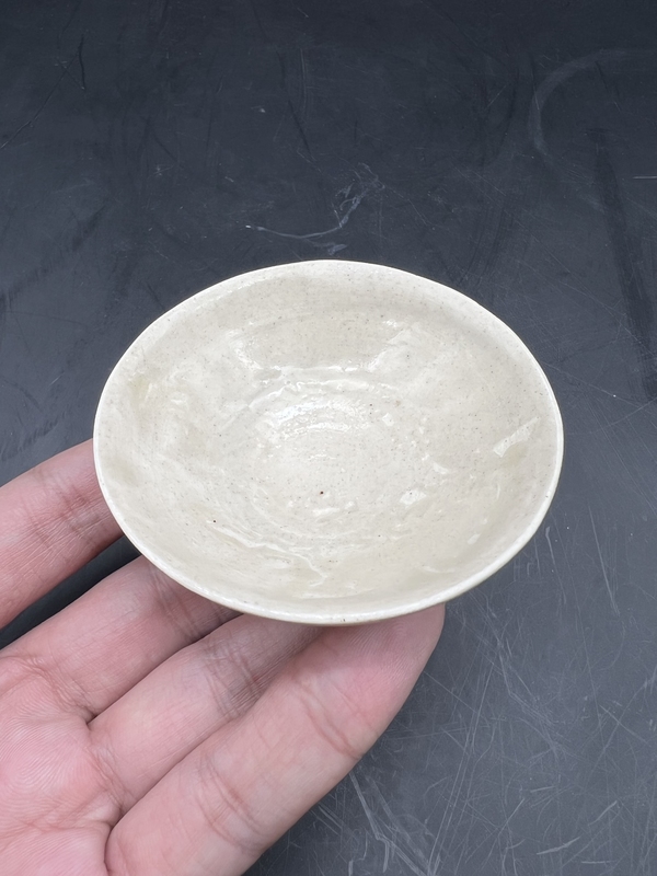 古玩陶瓷(已實物鑒定)定窯白釉盞拍賣,當(dāng)前價格2000元