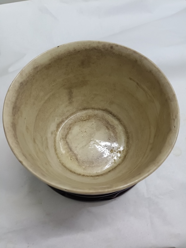 古玩陶瓷團(tuán)鶴紋青花缸拍賣(mài)，當(dāng)前價(jià)格500元