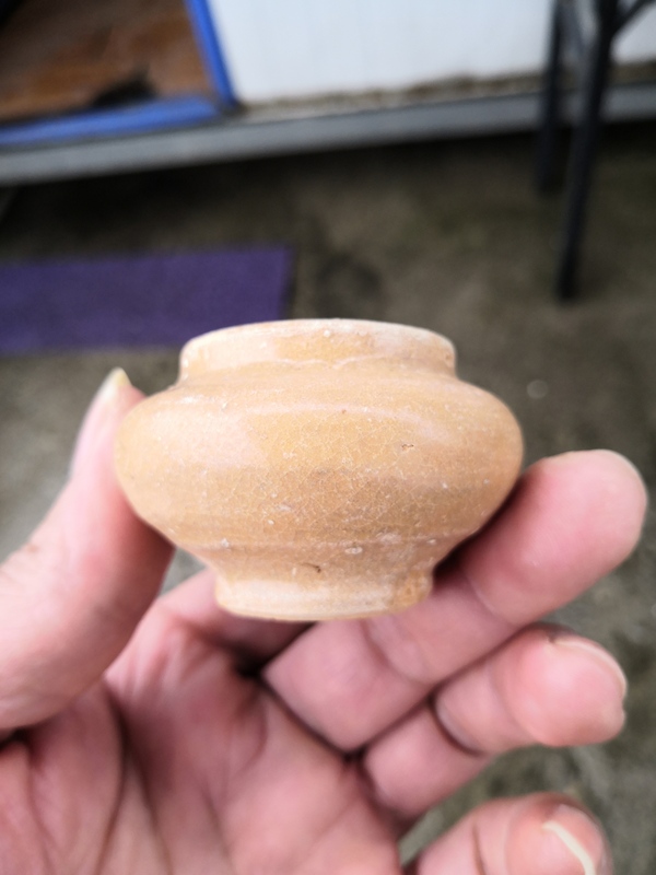 古玩陶瓷黃龍泉水盂拍賣,當前價格1699元