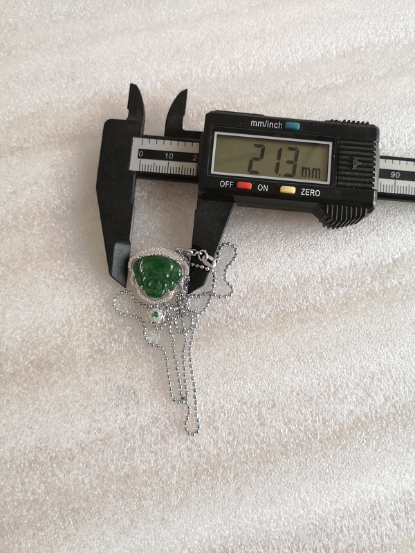 古玩玉器翡翠彌勒拍賣,當前價格680元