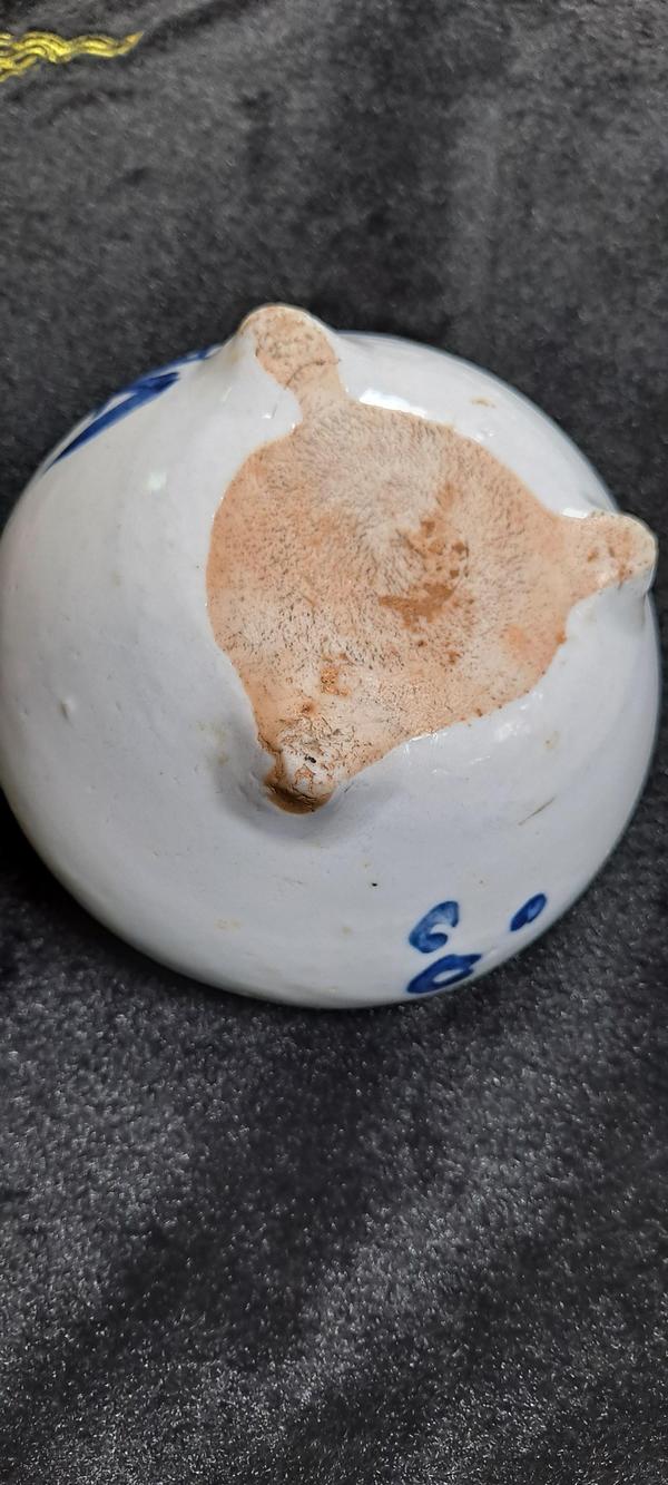 古玩陶瓷清代青花爐拍賣,當前價格2000元