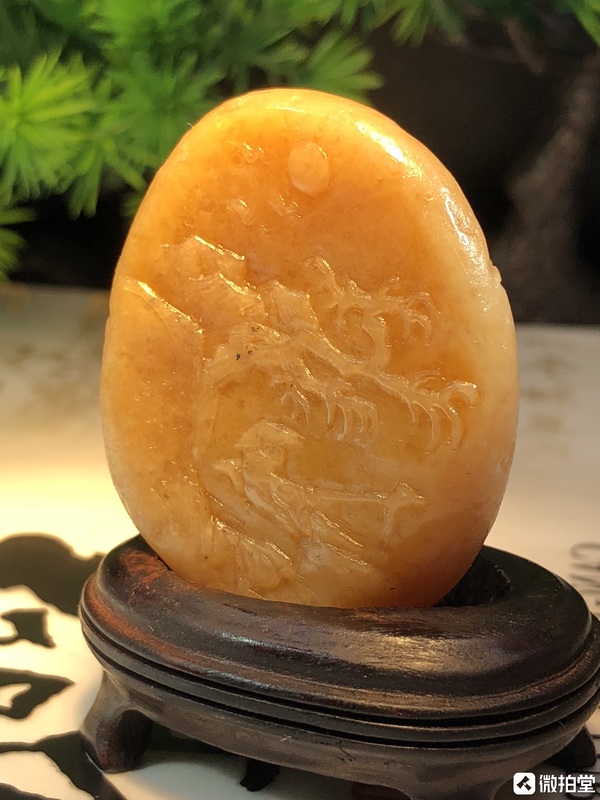 古玩雜項(xiàng)壽山田黃石擺件拍賣，當(dāng)前價格6500元