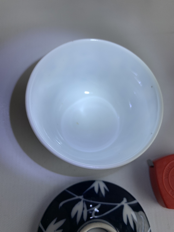 古玩陶瓷花卉紋蓋杯拍賣,當前價格220元