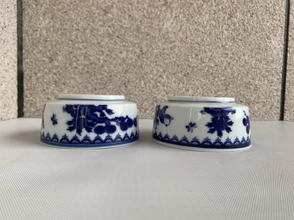 古玩陶瓷嬰戲紋青花小碗拍賣,當前價格198元