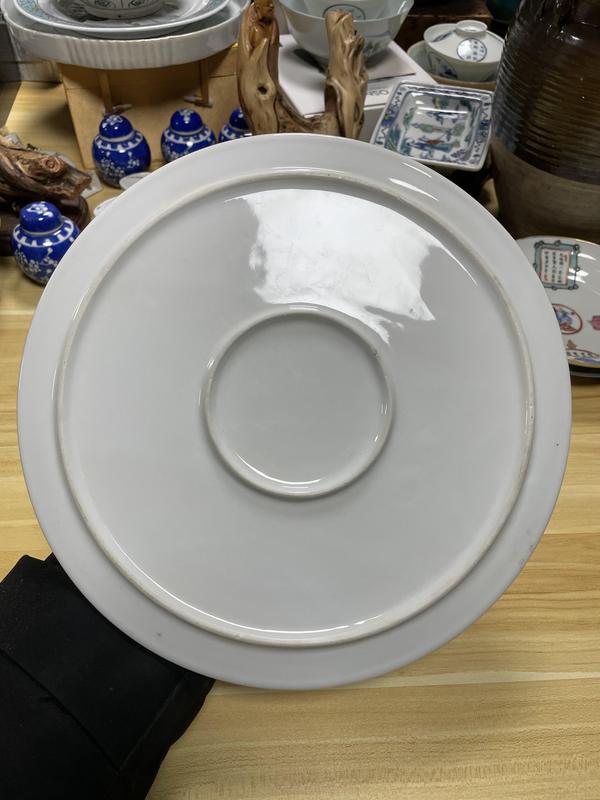 古玩陶瓷創匯 名家手繪 青花瓷盤拍賣,當前價格300元