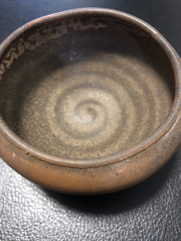 古玩陶瓷唐代?醬釉缽拍賣，當前價格6500元