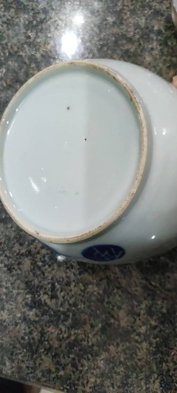 古玩陶瓷青花小蓋缸拍賣,當前價格4000元