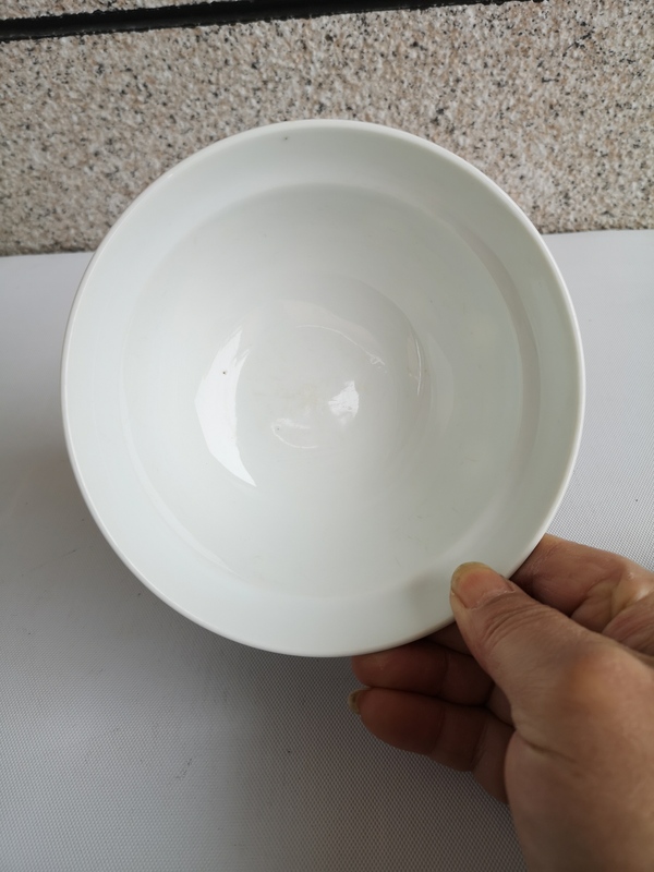 古玩陶瓷青花留白蓋碗拍賣,當前價格298元