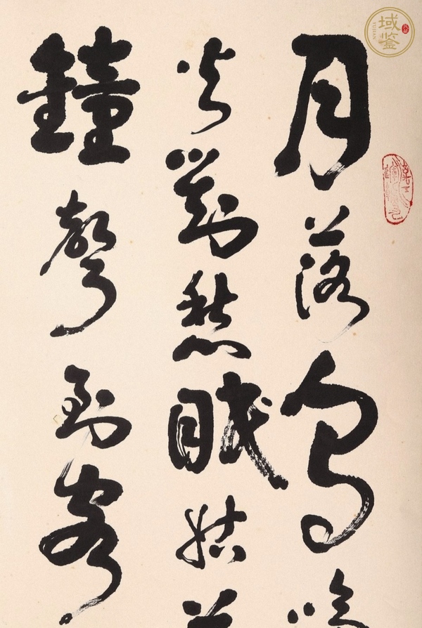 古玩字畫楓橋夜泊真品鑒賞圖