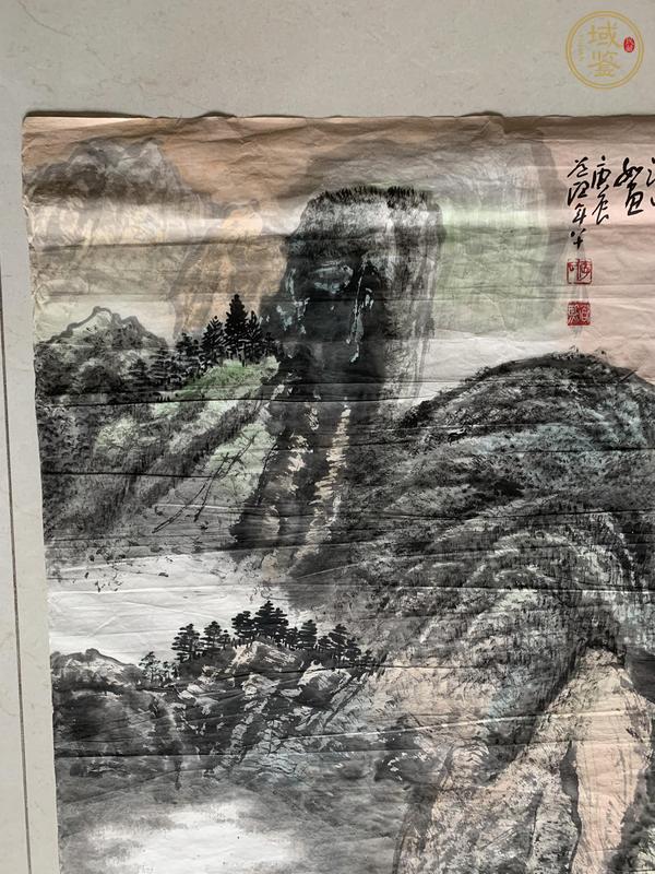 古玩字畫江山如畫真品鑒賞圖