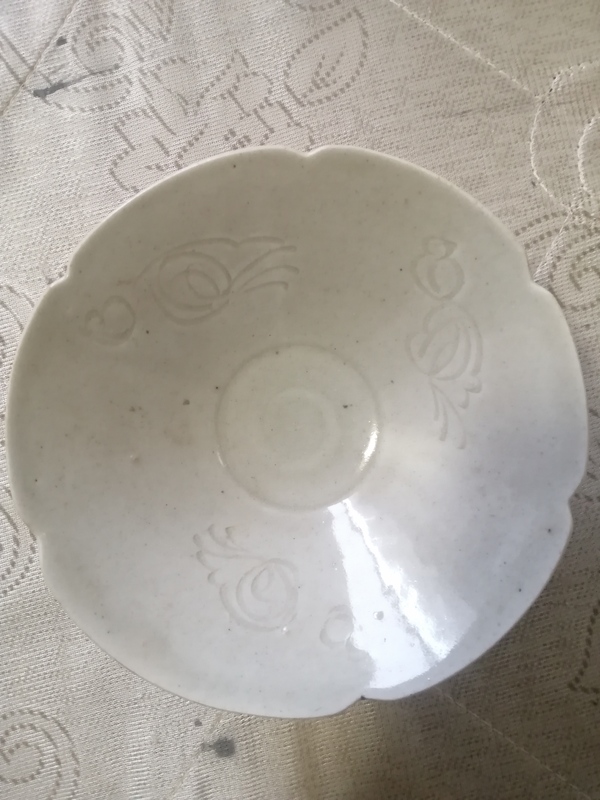 古玩陶瓷宋代·景德鎮窯青白釉刻花紋花口盞拍賣，當前價格6666元