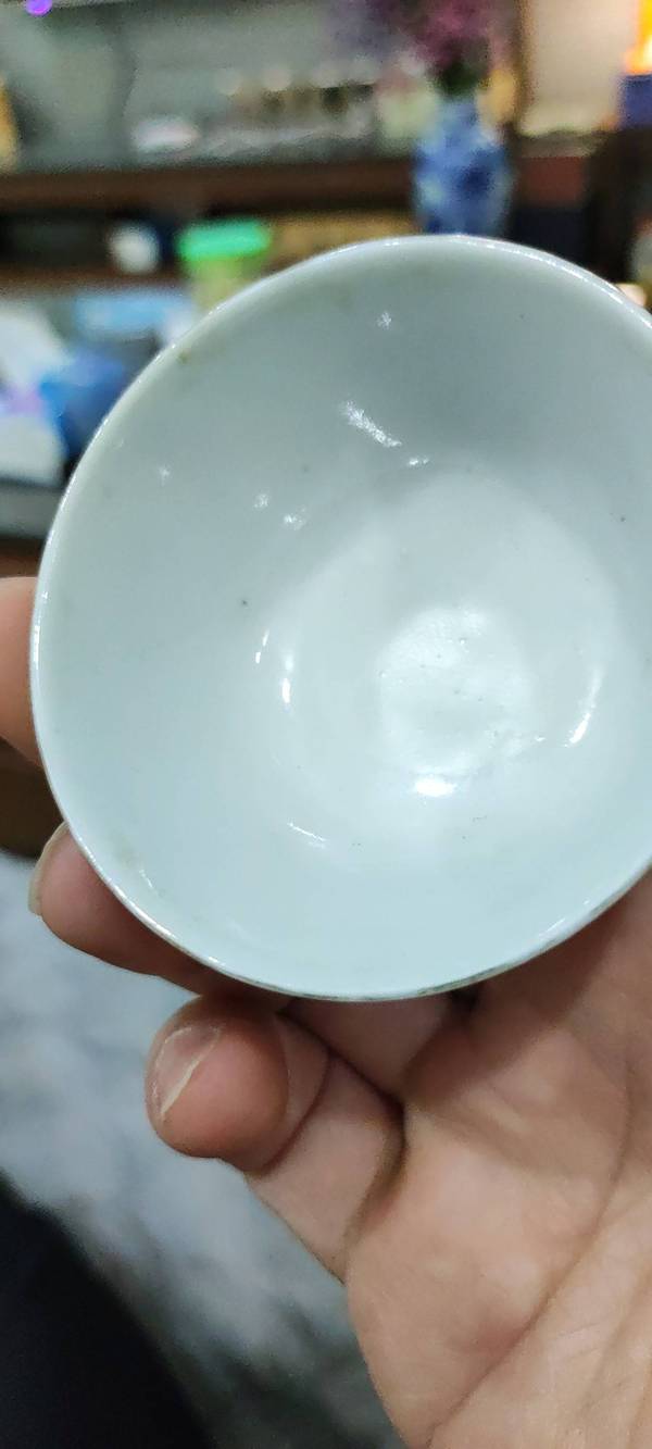 古玩陶瓷粉彩杯拍賣,當前價格3000元