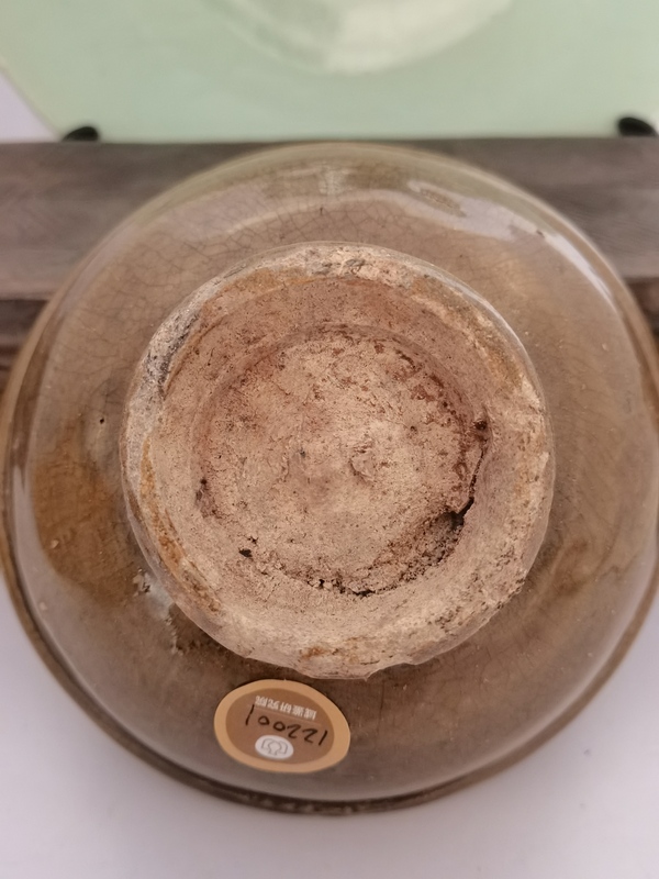 古玩陶瓷龍泉青釉仙鶴紋碗拍賣,當前價格4300元
