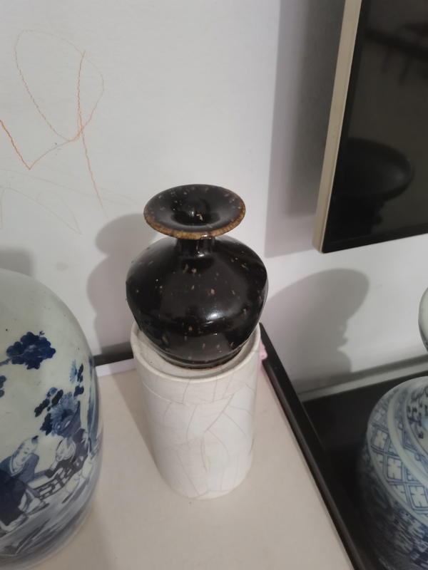 古玩陶瓷山西窯磁州窯窯變石榴尊口瓶最后兩張圖片物以稀為貴。拍賣,當前價格199999元