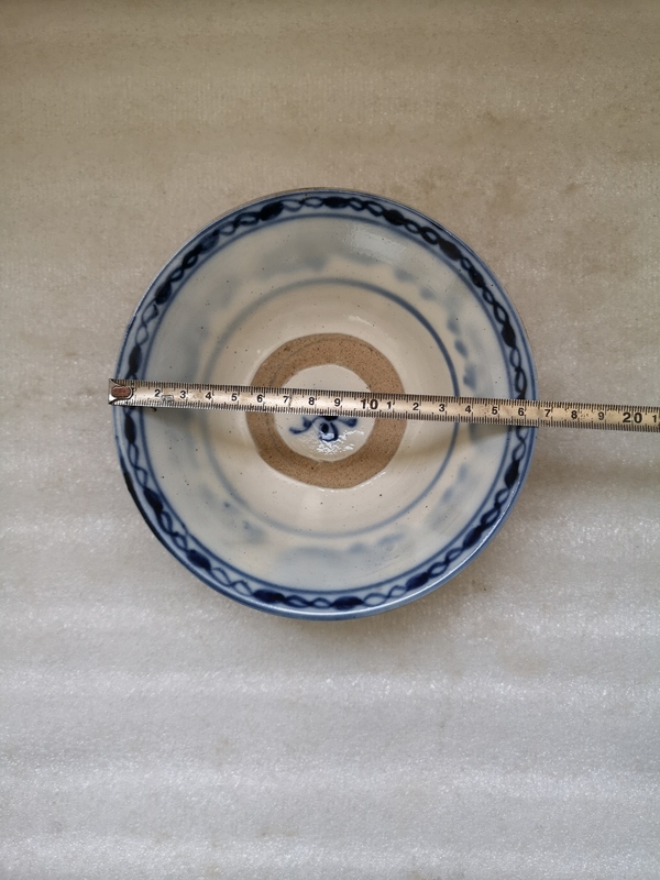古玩陶瓷磁州窯青花花卉紋碗拍賣,當(dāng)前價格456元