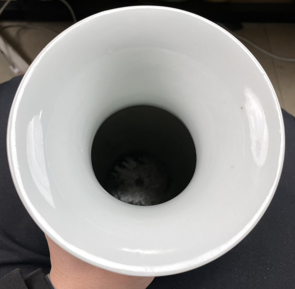 古玩陶瓷清咸豐 極品粉彩三星人物紋大瓶拍賣,當前價格7800元