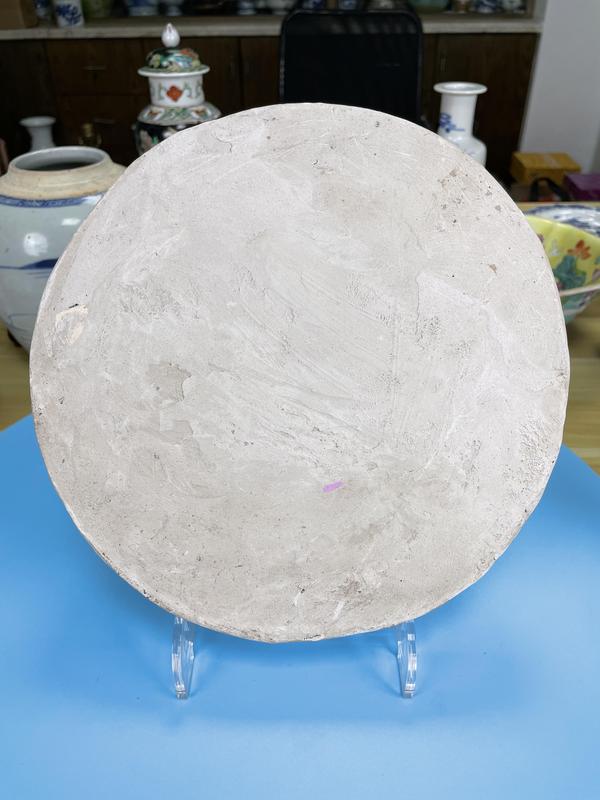 古玩陶瓷明洪武 龍紋瓦當(官)拍賣,當前價格2500元