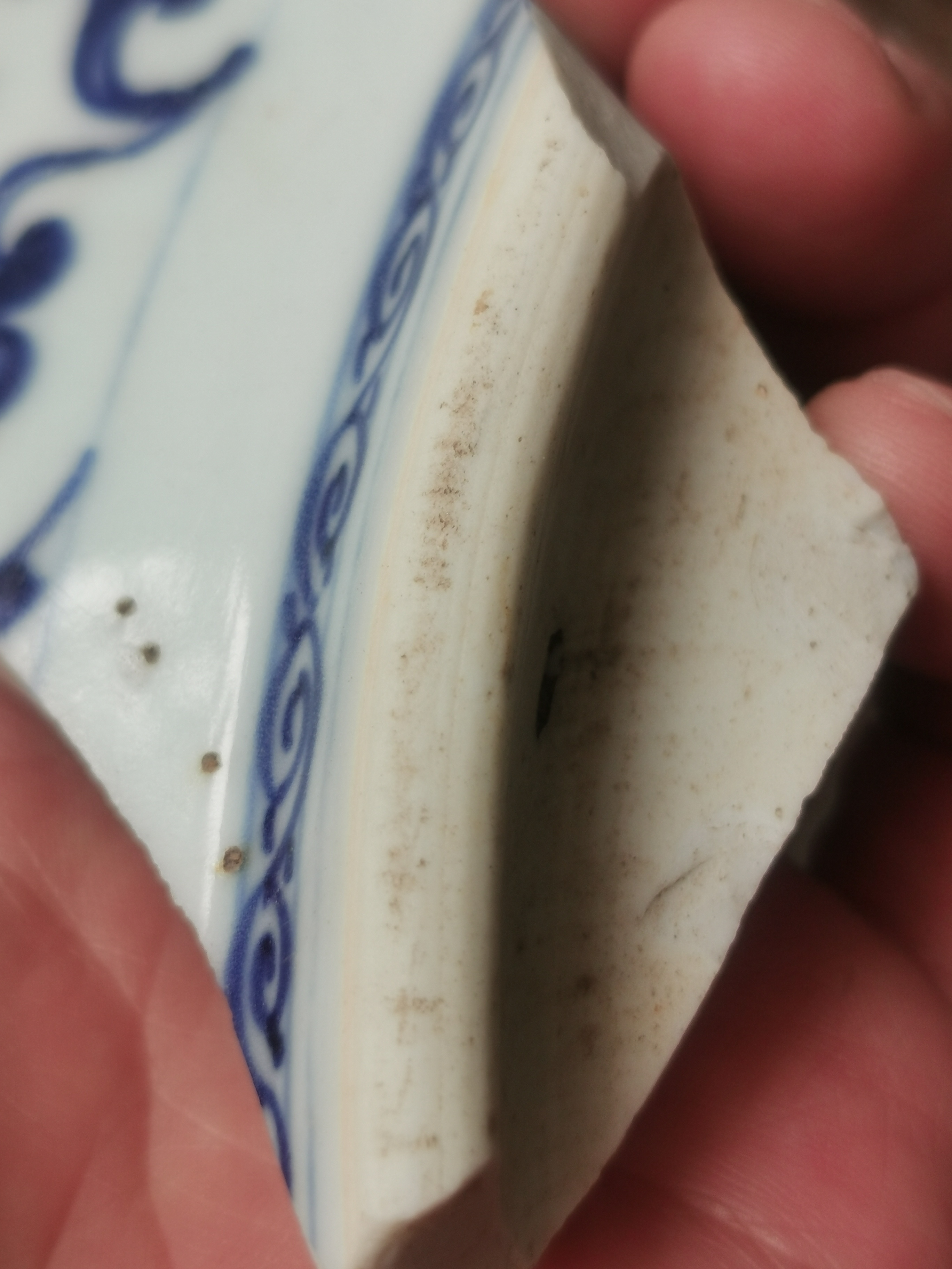 青花 整理品。W1-7 中国美術 』【大清雍正年製】在銘 壺 纏枝蓮花紋