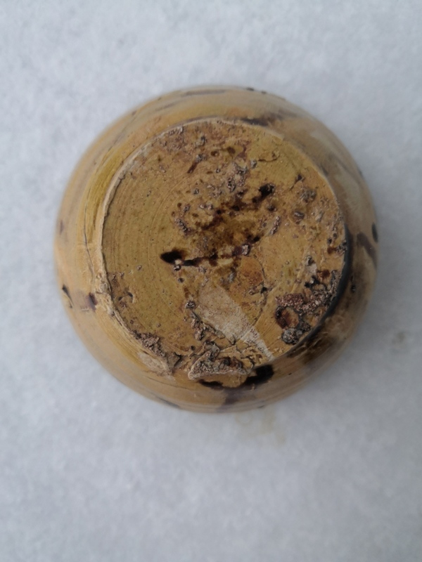 古玩陶瓷福建窯口醬釉杯拍賣,當前價格260元