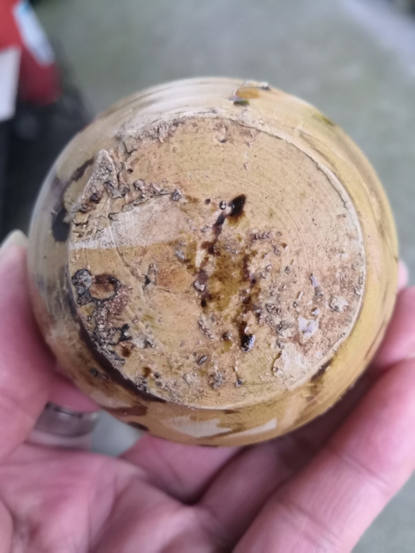 古玩陶瓷福建窯口醬釉杯拍賣,當前價格260元