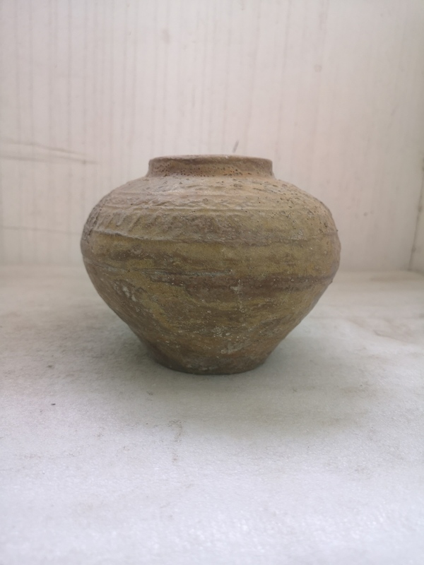古玩陶瓷綠釉罐拍賣,當(dāng)前價格850元
