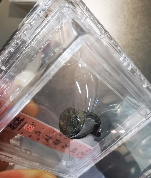 古玩雜項獨特馬蹬押(七星法印)拍賣,當前價格666元