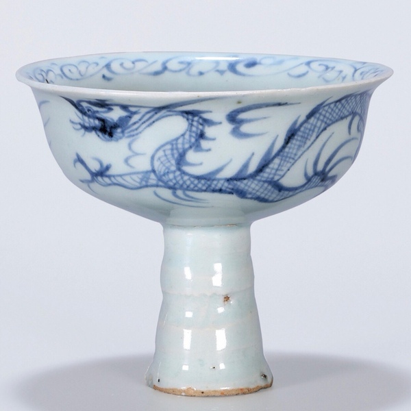 古玩陶瓷元:青花龍紋瓷片(蘇料)拍賣,當(dāng)前價(jià)格1599元